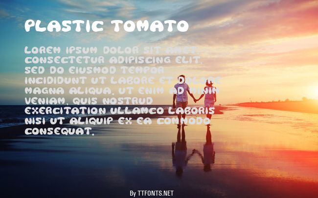 Plastic Tomato example